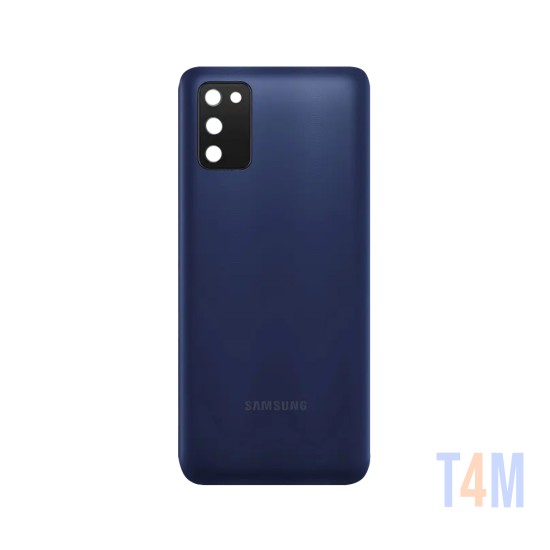 TAMPA TRASEIRA COM LENTE SAMSUNG GALAXY A03S/A037 AZUL